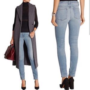 Denim x Alexander wang NWT 001 skinny leg high rise indigo fade wash 27